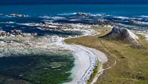 : Coastal scenery at Kaikoura in Canterbury, New Zealand