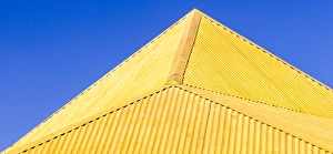 A colourful roof in Puerto de Mazarron, Spain