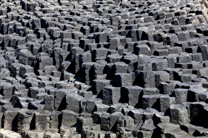 Island Prints: Columnar basalt, Staffa, Scotland