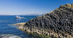 Images Dated 2011: Columnar basalt, Staffa, Scotland