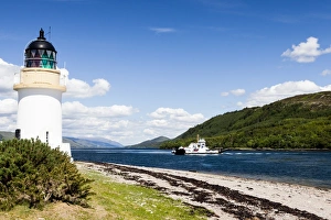 Images Dated 2012 June: The Corran Lighthouse in Argour, Highland Region, Scotland