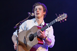 David Howley of We Banjo 3 playing at Oban Live in Scotland