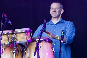 Lorn Prints: David Robertson of Capercaillie playing at Oban Live in Scotland