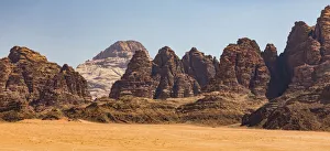 Desert scenery at Wadi Rum, Jordan