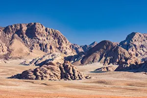 Jordan Prints: Desert scenery at Wadi Rum, Jordan