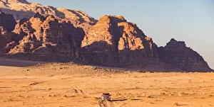 Jordan Prints: Desert scenery at Wadi Rum, Jordan