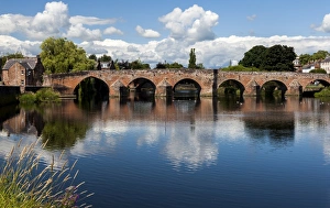 Devorgilla Bridge over the River Nith, Dumfries, Scotland
