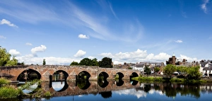Images Dated 2013: Devorgilla Bridge over the River Nith, Dumfries, Scotland