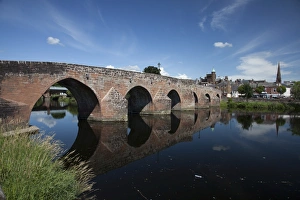 Images Dated 2013: Devorgilla Bridge over the River Nith, Dumfries, Scotland