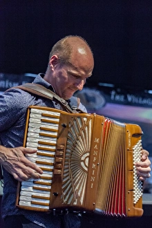 Musician Prints: Donald Shaw, accordianist with the Scottish folk band Capercaillie