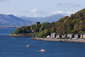 Oban Bay Prints: Dunollie Castle at Oban in Argyll and Bute, Scotland