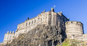 Cliff Prints: Edinburgh Castle, Scotland