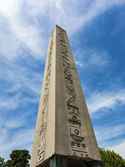 Turkey Prints: The Egyptian Obelisk in Istanbul, Turkey