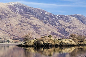 Mountains Prints: Eilean Munde in Loch Leven, Scotland