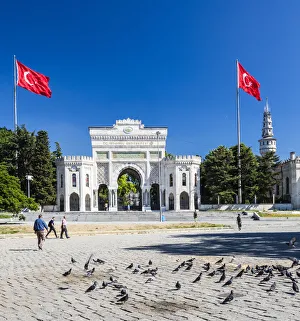 Editor's Picks: The entrance to Istanbul University in Istanbul, Turkey