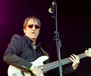 Lorn Prints: Ewen Vernal of Capercaillie playing at Oban Live in Scotland