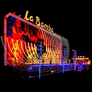 Lorn Prints: Fairground attraction at Oban, Scotland