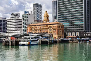 : The Ferry Building at Auckland, New Zealand