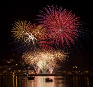 Images Dated 2012 November: Fireworks at Oban in Argyll and Bute, Scotland