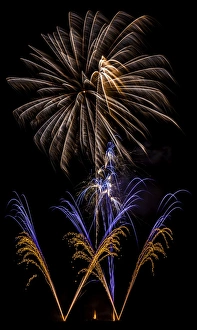 Images Dated 2013: Fireworks at Oban in Scotland