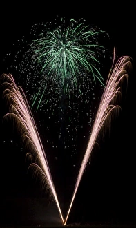 Fireworks at Oban in Scotland