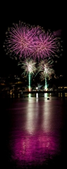 Images Dated 2013: Fireworks at Oban in Scotland