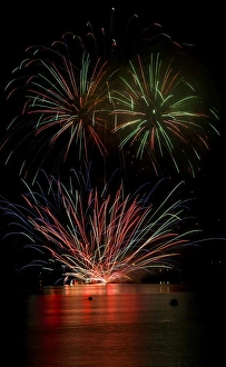 Images Dated 2013: Fireworks at Oban in Scotland