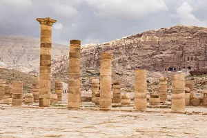 The Great Temple at Petra, Jordan