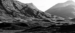 Mountains Prints: A hillside in Glean Pean, Highland Region, Scotland