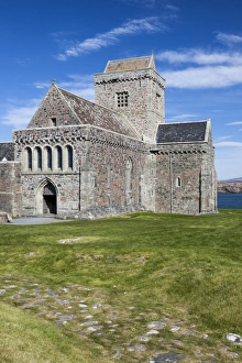 Island Prints: Iona Abbey, Scotland