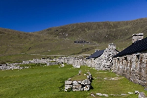 The island of Hirta, St Kilda, Scotland