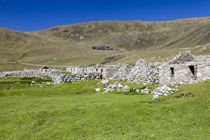 The island of Hirta, St Kilda, Scotland