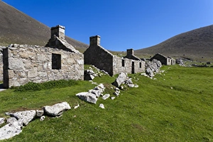 The island of Hirta, St Kilda, Scotland