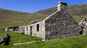 The island of Hirta, St Kilda, Scotland