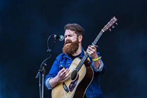 Lorn Prints: James Edwyn of James Edwyn & the Borrowed Band playing at Oban Live in Scotland