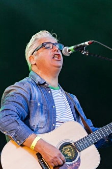 Lorn Prints: JJ Gilmour playing with Skerryvore at Oban Live in Scotland