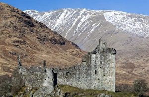 Images Dated 2013: Kilchurn Castle beside Loch Awe in Argyll and Bute, Scotland