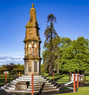 : The King George v Memorial in Roturua, Bay of Plenty, in New Zealand
