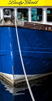 Lake Prints: The Lady Gail at Tarbert, Scotland
