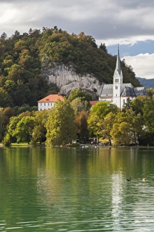 Slovenia Prints: Lake Bled, Slovenia