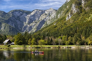 Mountains Prints: Lake Bohinj, Slovenia