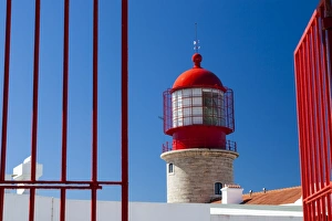 Blue Sky Prints: The lighthouse at Sagres in Portugal