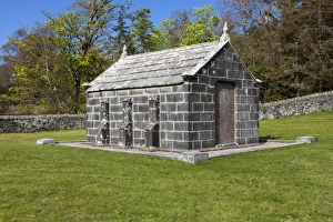 Island Prints: Macquarrie Mausoleum, Mull, Scotland