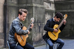 The Mangore Duo at the 2015 Edinburgh Fringe Festival, Scotland