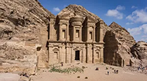Jordan Prints: The Monastery at Petra, Jordan