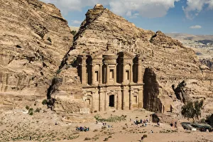 Jordan Prints: The Monastery at Petra, Jordan