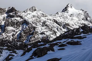 New Zealand Prints: Mountain scenery at Tongariro in Manawatu-Wanganui, New Zealand