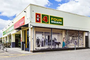 : A mural on a building at Katikati in Bay of Plenty, New Zealand