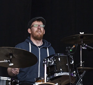 Lorn Prints: Neil McDonald of James Edwyn & the Borrowed Band playing at Oban Live in Scotland