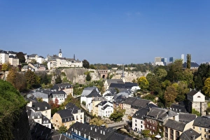 Images Dated 2010: The old district of Grund in Luxembourg City, Luxembourg